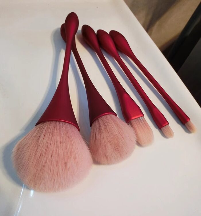 5 pcs makeup brush set