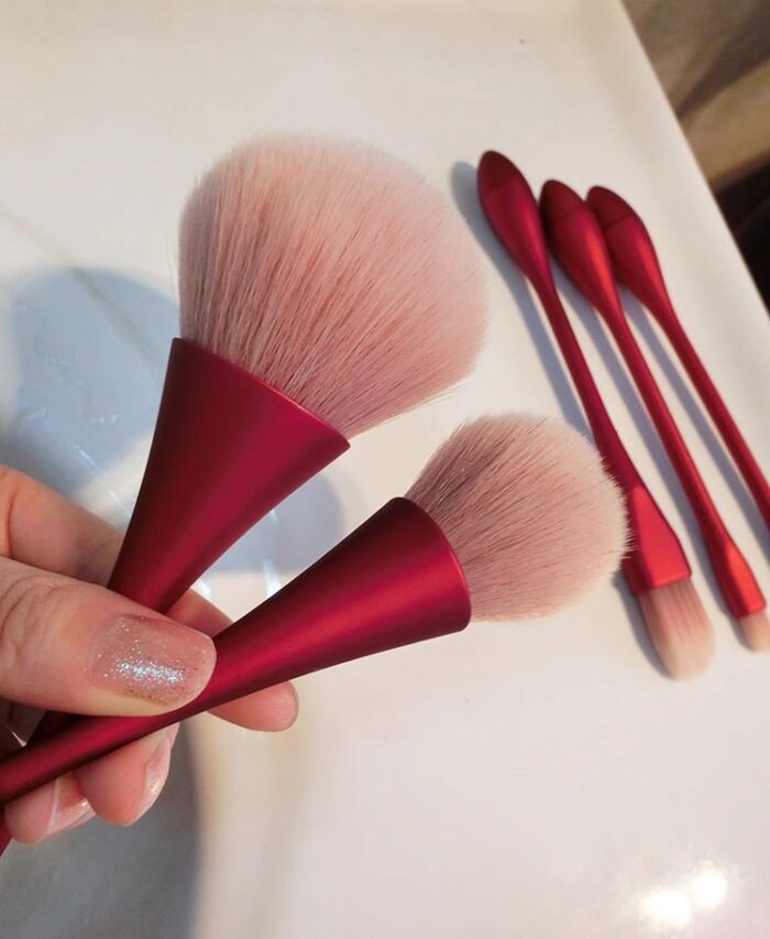 5 pcs makeup brush set